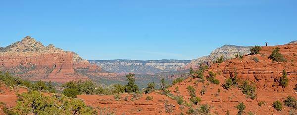 Here's your epic, red-rock view, easy to reach. From Arizona 89A, head south on Airport Road, park in the lot at left, and brave the short, steep trail to the Overlook. (Or take the adjoining Yavapai Trail, go farther and see more.) For details on this and a dozen other hikes, go to http://www.sedona.net/webpage.php/swmc/webpagesandarticles/sedonadrivingtourbestviews.