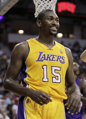 Ron Artest (or as we prefer to call him, Metta WorldPeace)