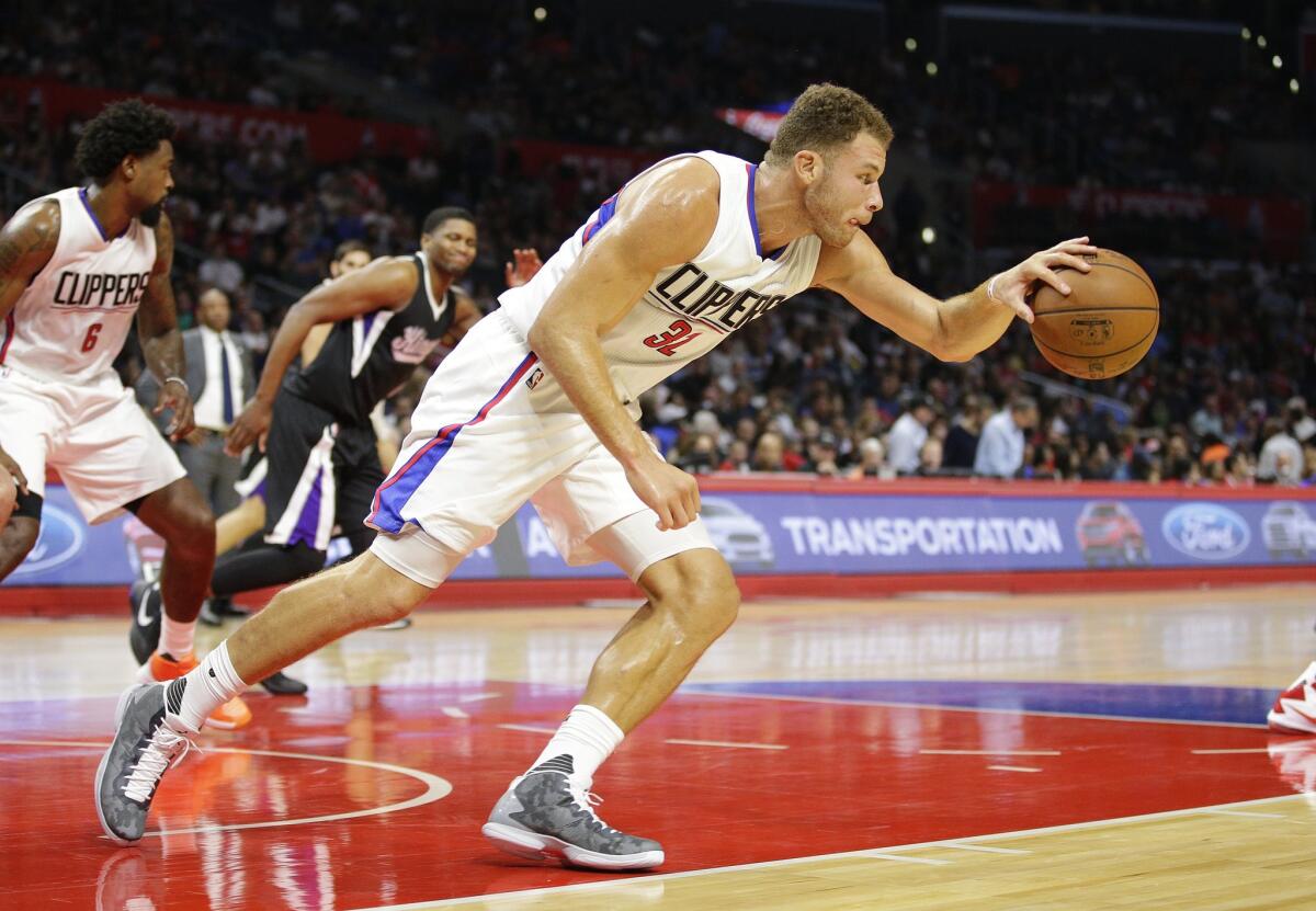 The Clippers' Blake Griffin is off to a hot start this season.