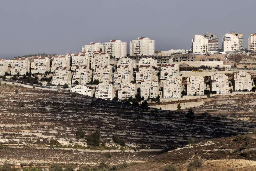 The Israeli government plans to seize almost 1,000 acres near Bethlehem in the occupied West Bank for the purpose of building another Jewish settlement. Above: The Israeli West Bank settlement of Efrat.