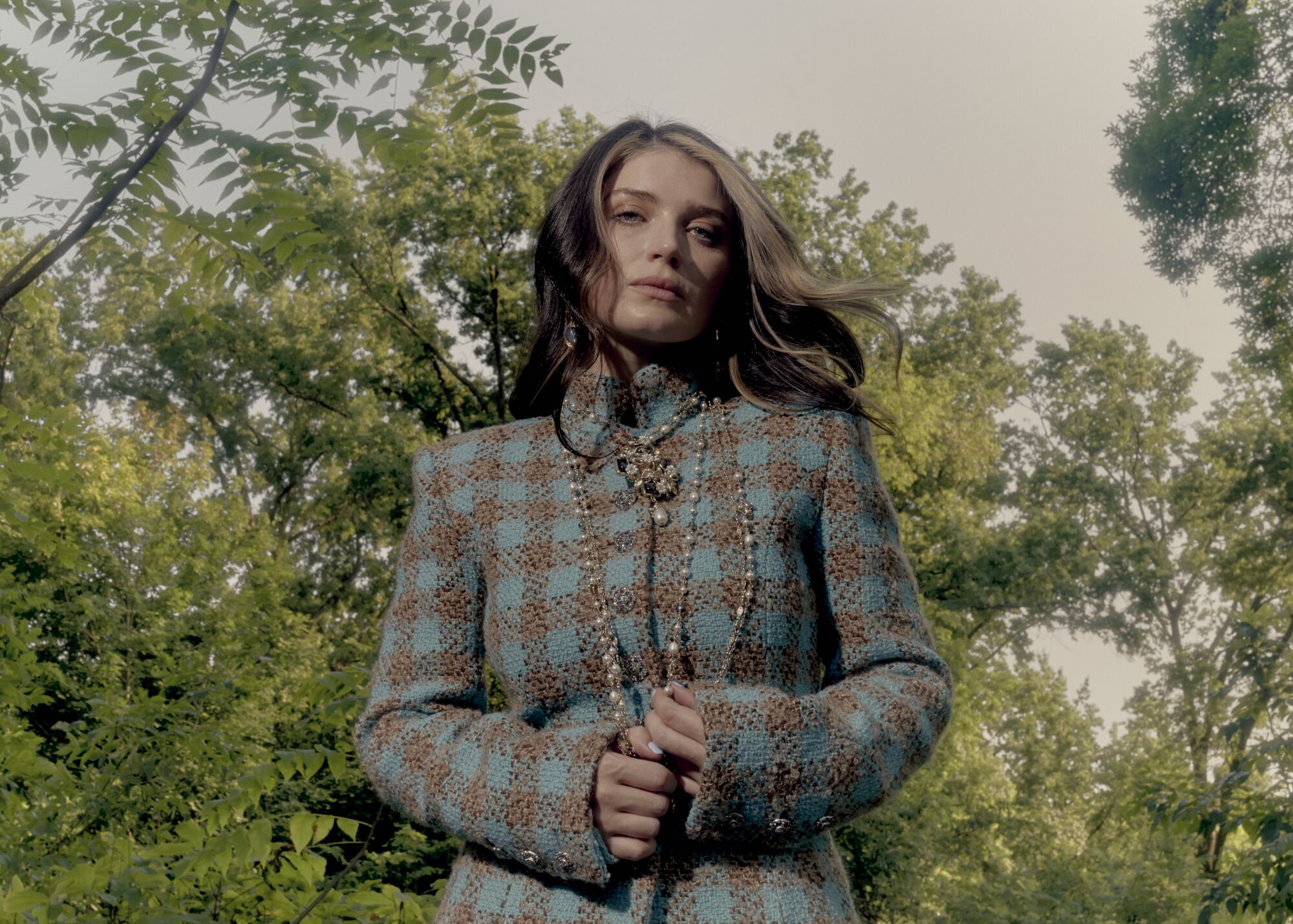 Eve Hewson poses for a portrait in Central Park on September 16, 2022. 