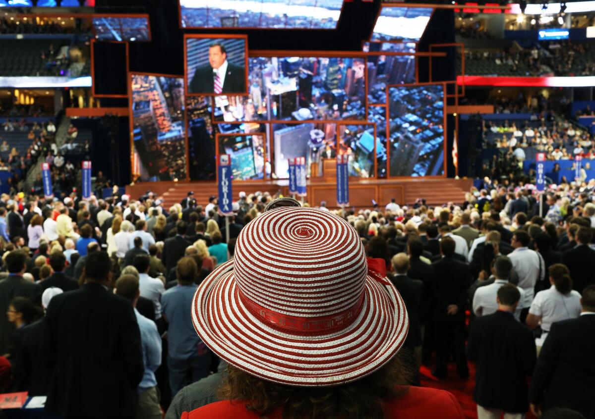 The 2012 Republican National Convention in Tampa, Fla. If a contested convention emerges this year in Cleveland, technology will play a crucial role in the fight for delegates.