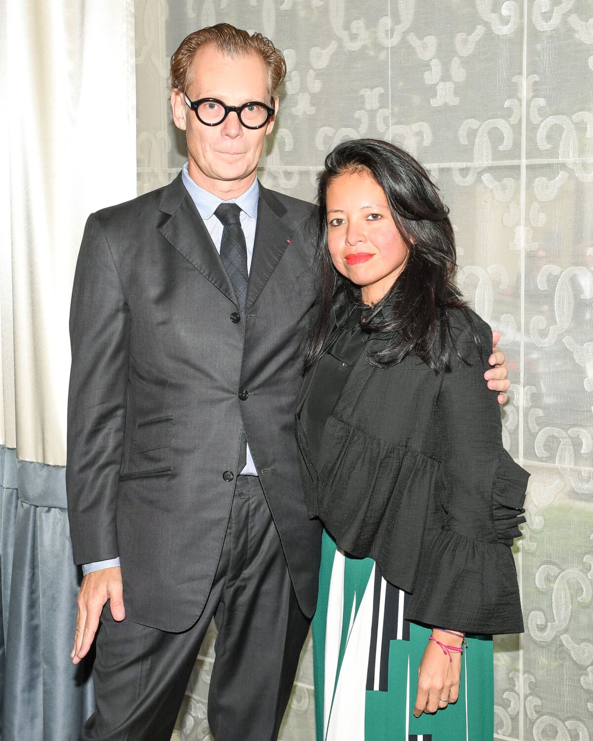 MOCA director Philippe Vergne and his wife, Sylvia Chivaratanond, at the MOCA luncheon on Nov. 1 at the Beverly Wilshire Hotel in Beverly Hills.