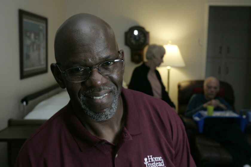 Arthur Bennett works for Home Instead Senior Care where he provides a variety of nonmedical services to clients.