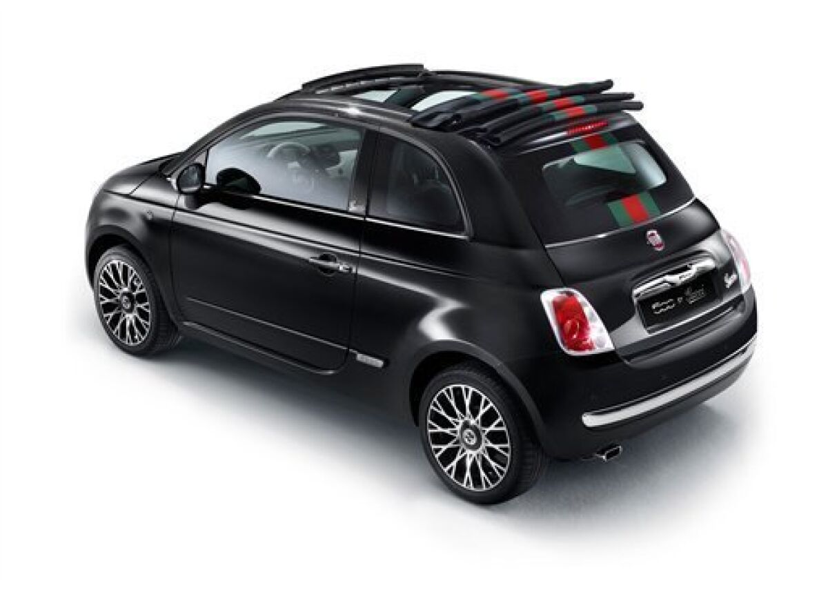 Fiat hopes Gucci version will boost US 500 sales - The San Diego  Union-Tribune