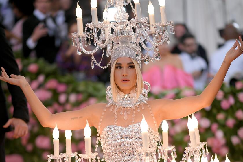 Katy Perry at the 2019 Met Gala. What could be ahead this year, in fashion and in everything else? Obviously, almost anything.