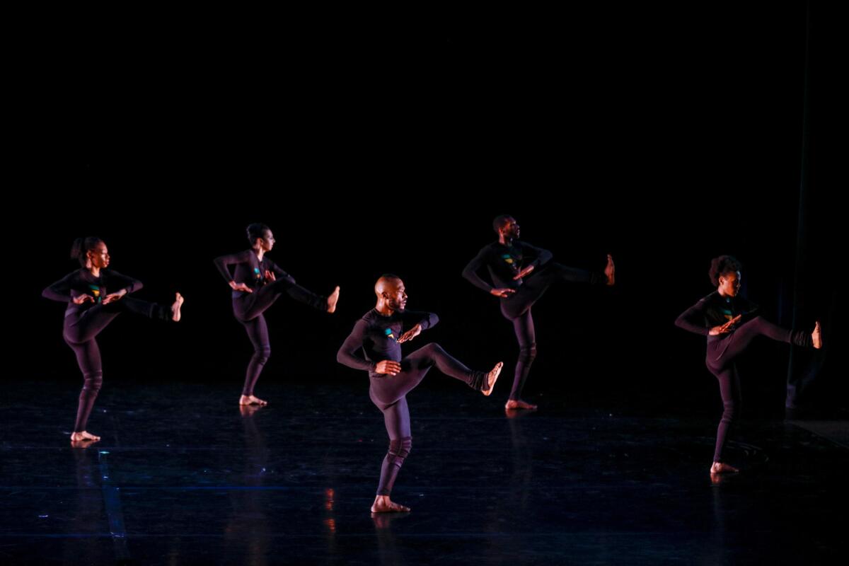 Garth Fagan Dance performs "Passion Distanced" at the Nate Holden Performing Arts Center.