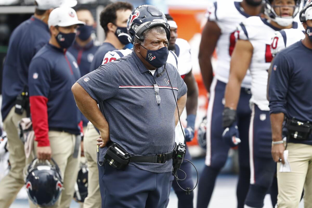 Interim coach Crennel takes blame for Texans loss in OT - The San