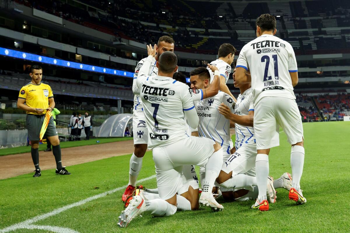 1-4. El Monterrey golea al Cruz Azul y pasa a la final de la Liga de campeones de la Concacaf