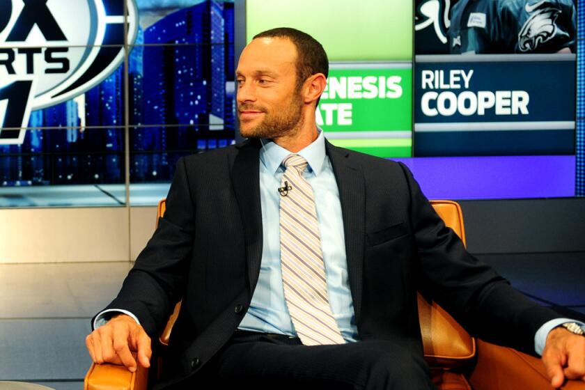 Former major leaguer Gabe Kapler will move from the TV studio to the Dodgers' front office as farm director.