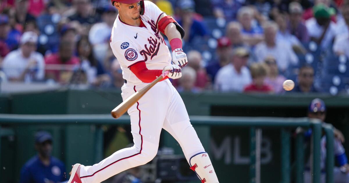 Meneses drives in 4, Nationals beat Mets 10-3, split 4-game series - ABC7  New York