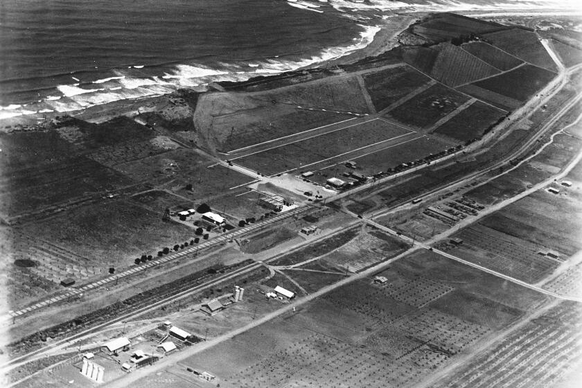 Solana Beach coast in 1923.