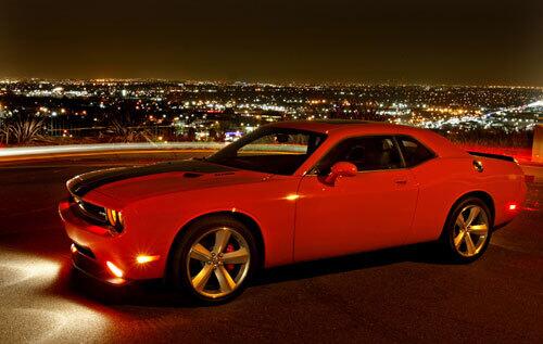 Dodge Challenger side view