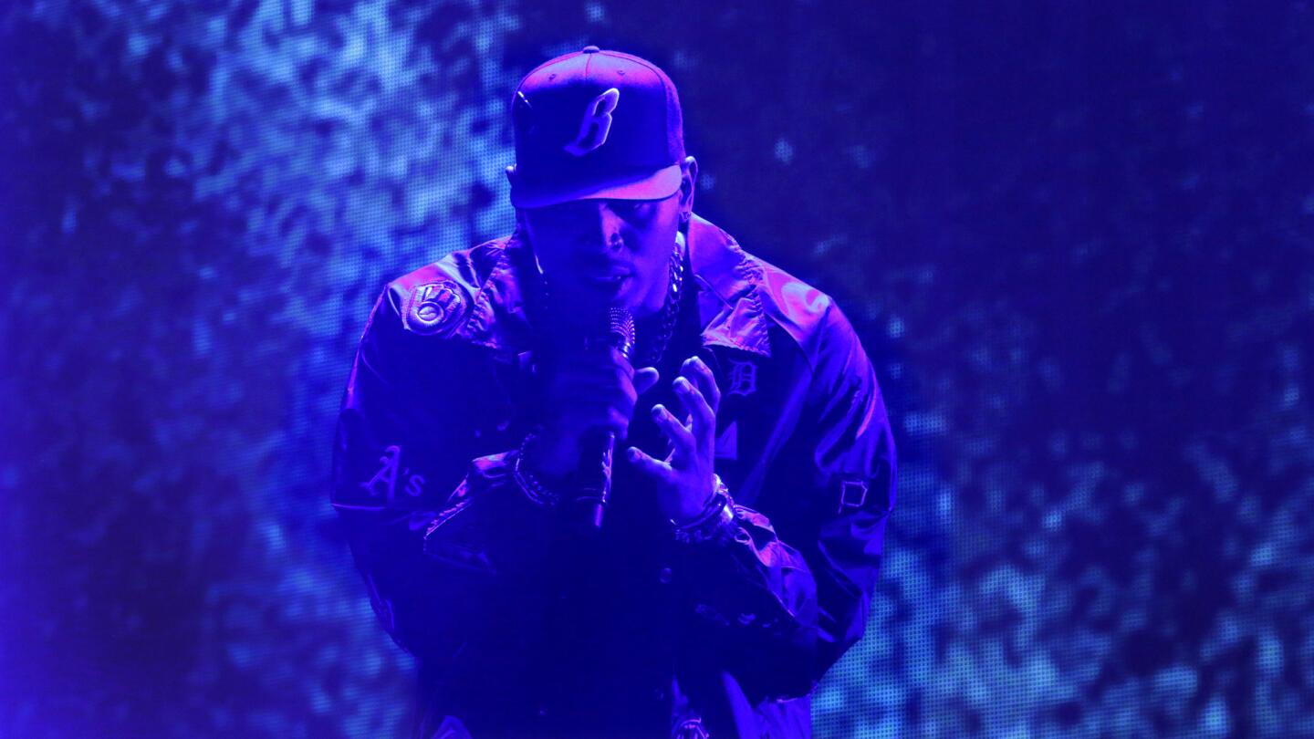 Chris Brown ignites Forum