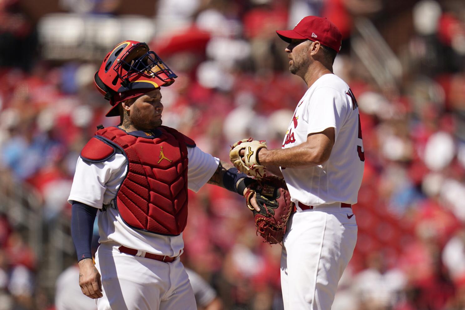 Wainwright, Molina tie battery record in Cards' loss to Nats - The