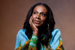 Sheryl Lee Ralph photographed in turquoise blouse on April 28, 2024