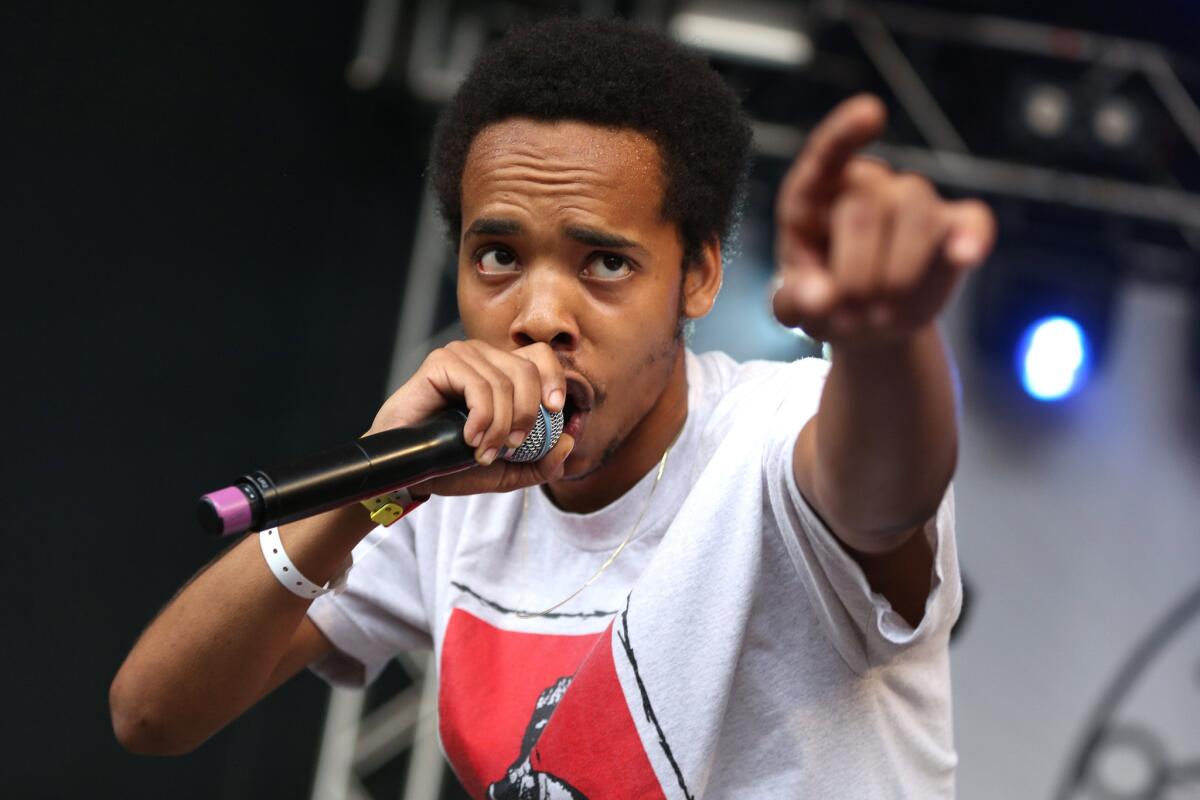 Earl Sweatshirt at the South by Southwest festival on Friday. His new album is available digitally; the physical version will be available April 14.