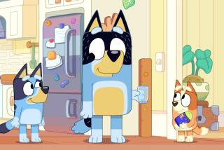 Bluey Season 3 Episode: Surprise. Bluey, Dad and Bingo.