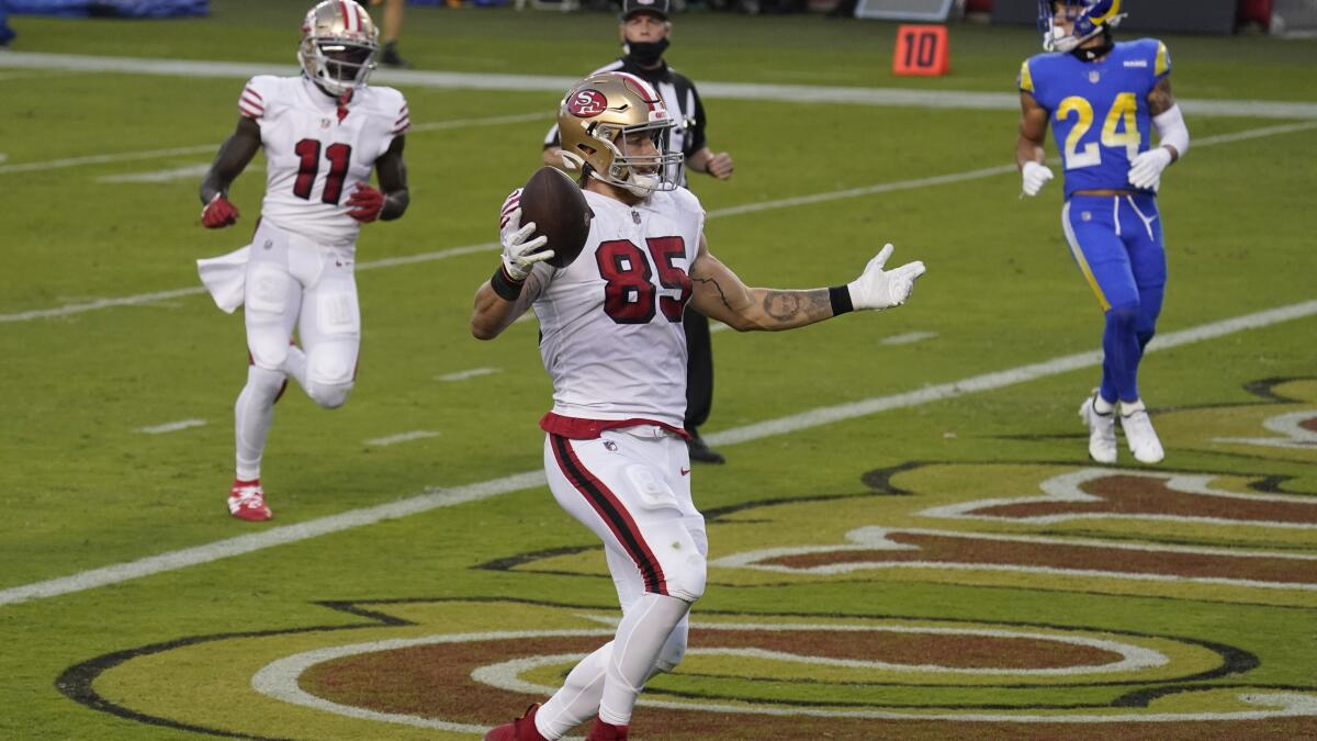 Rams' 27-24 overtime loss to the San Francisco 49ers by the numbers - Los  Angeles Times