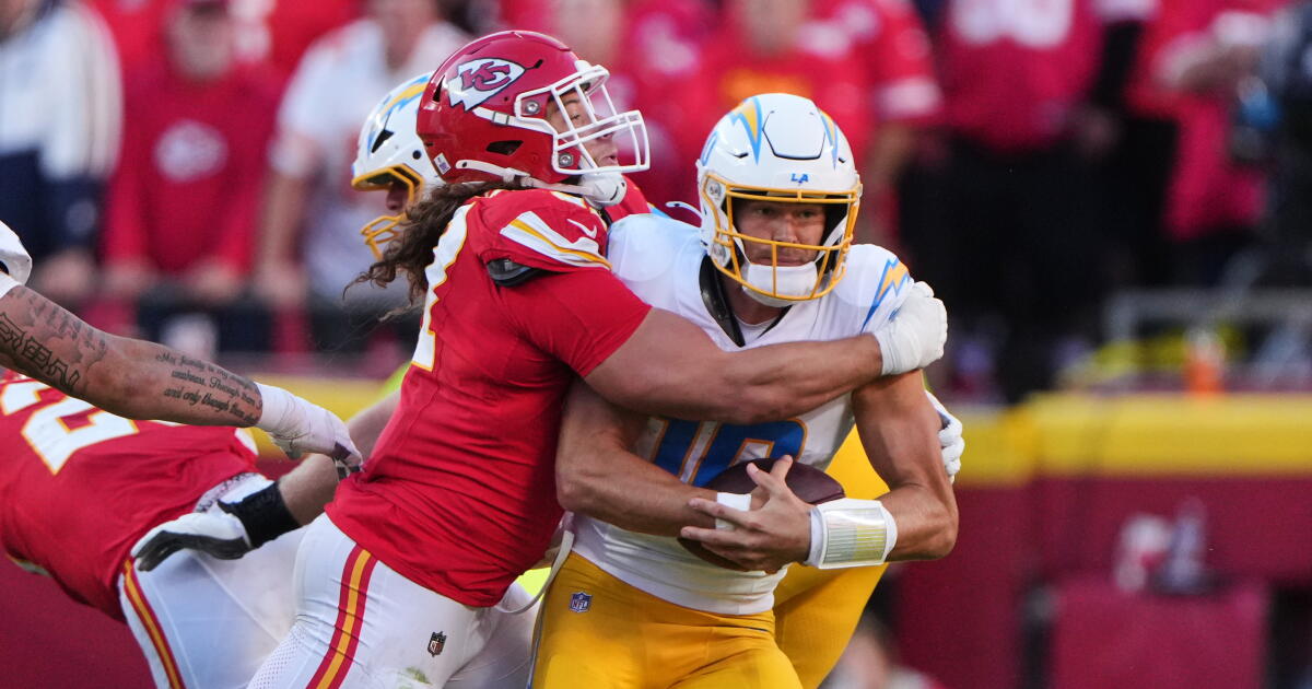 Os Chargers estão sofrendo sua nona derrota consecutiva, caindo para 0-6 na temporada