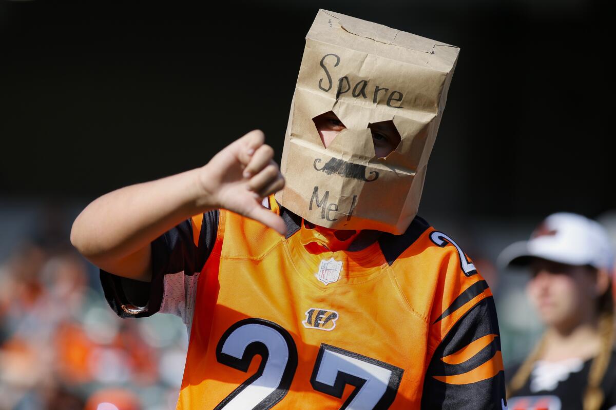 No running game, no wins: Same sad story for hapless Bengals - The San  Diego Union-Tribune