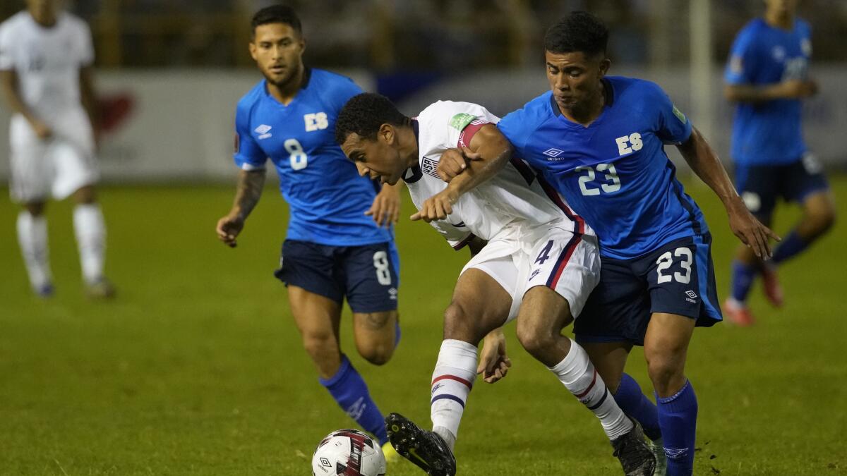 USMNT, El Salvador play to tie in Concacaf World Cup qualifying opener