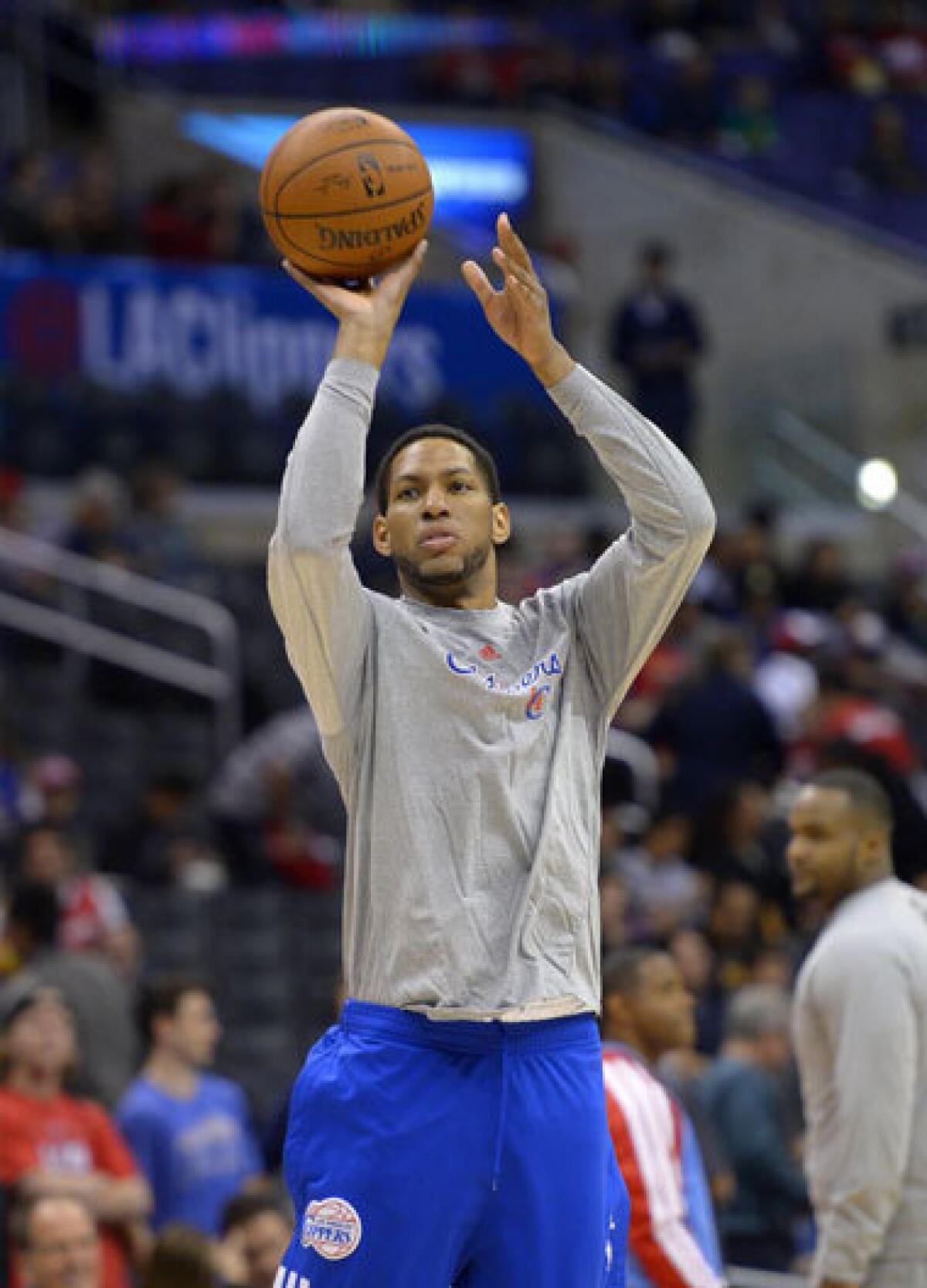 Danny Granger during practice with the Clippers on Saturday.
