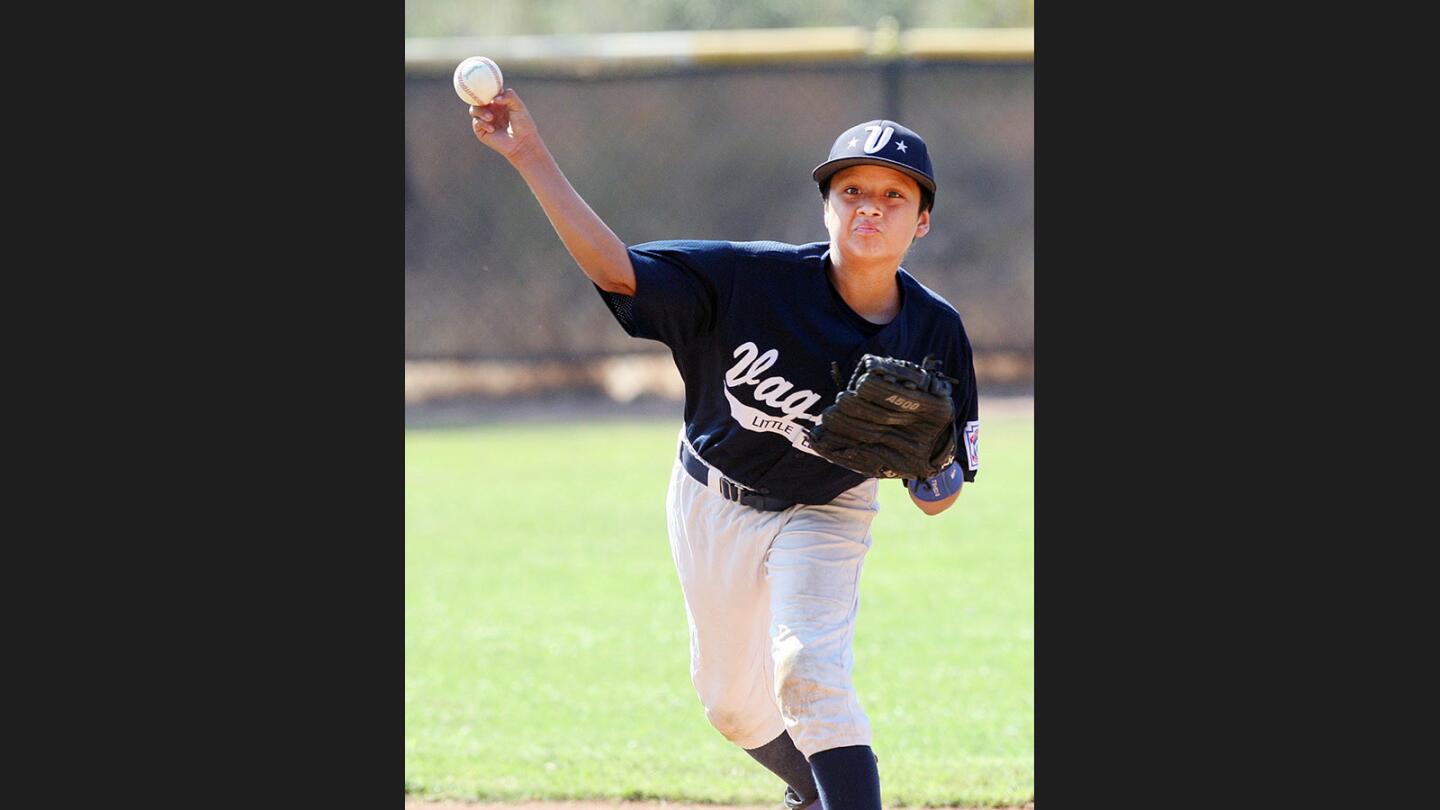 Photo Gallery: Crescenta Valley 11-year-old majors beats Vaqueros in District 16 Little League championship