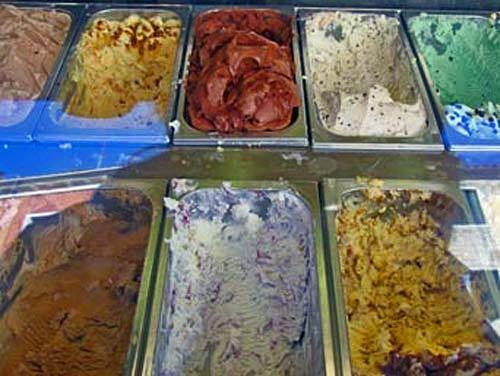 Photograph of Italian ice cream, gelato, the ultimate Rome cool-down.