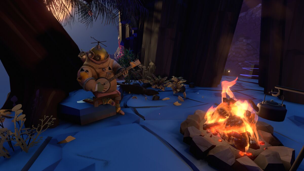 "Camping in space," is often how Alex Beachum describes "Outer Wilds."