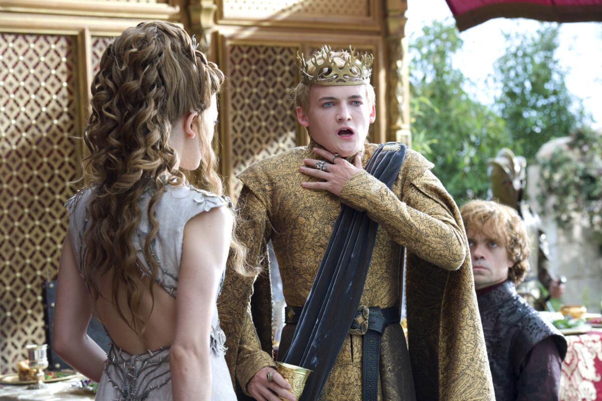 Joffrey Baratheon, played by Jack Gleeson on the hit HBO series "Game of Thrones," gasps after imbibing a poisonous drink at his wedding banquet. Don't worry; it wasn't from Brewery Ommegang.