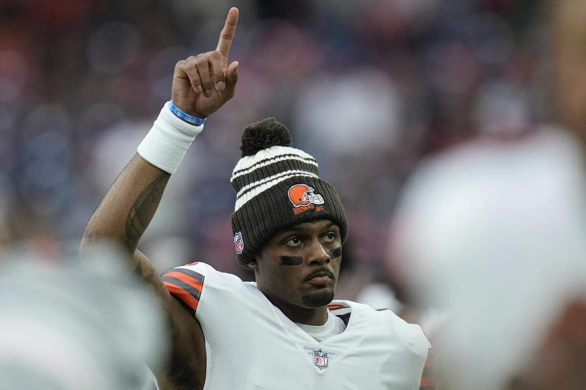 Browns' Watson confident in bounce back after rusty return - The