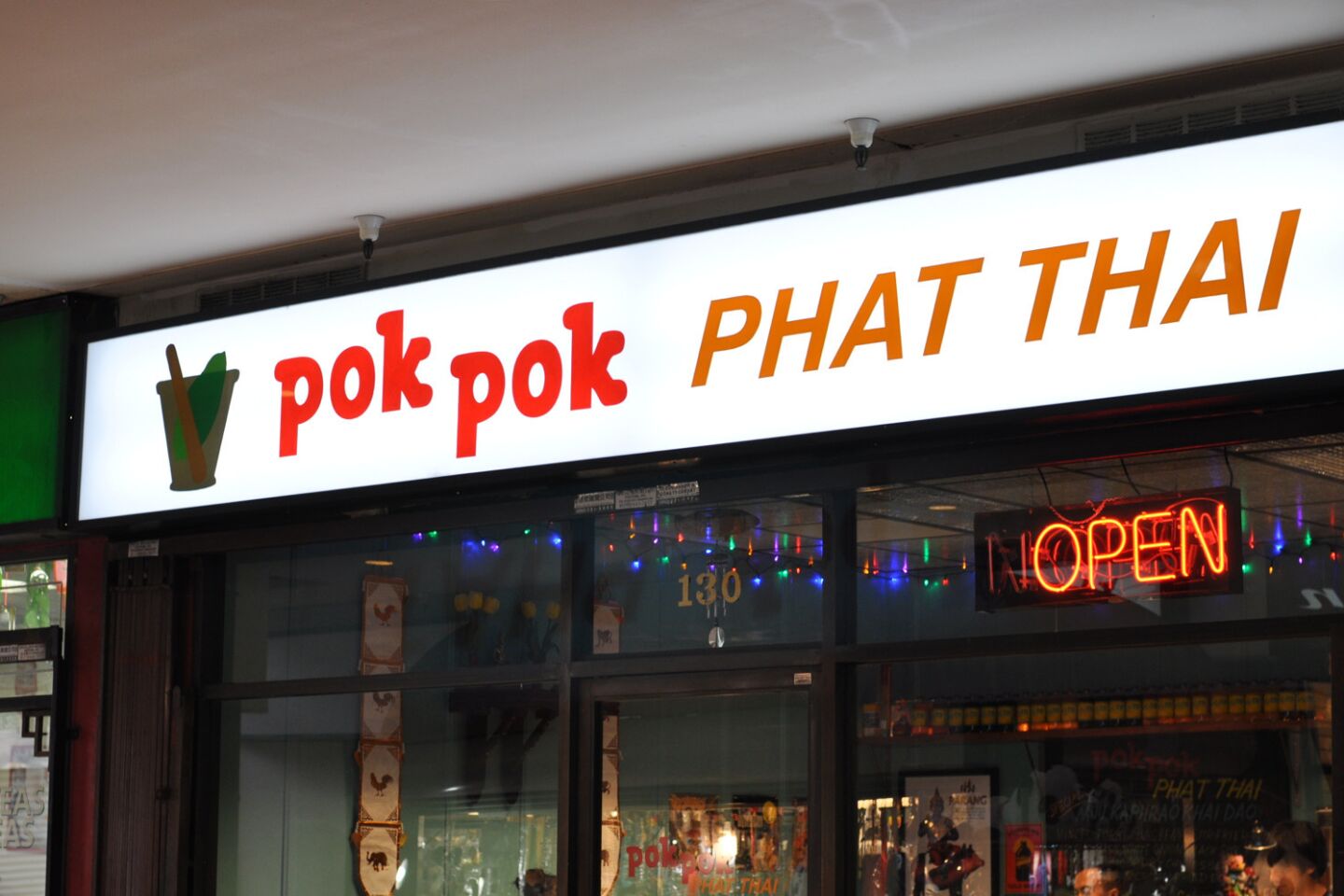 Pok Pok's sign