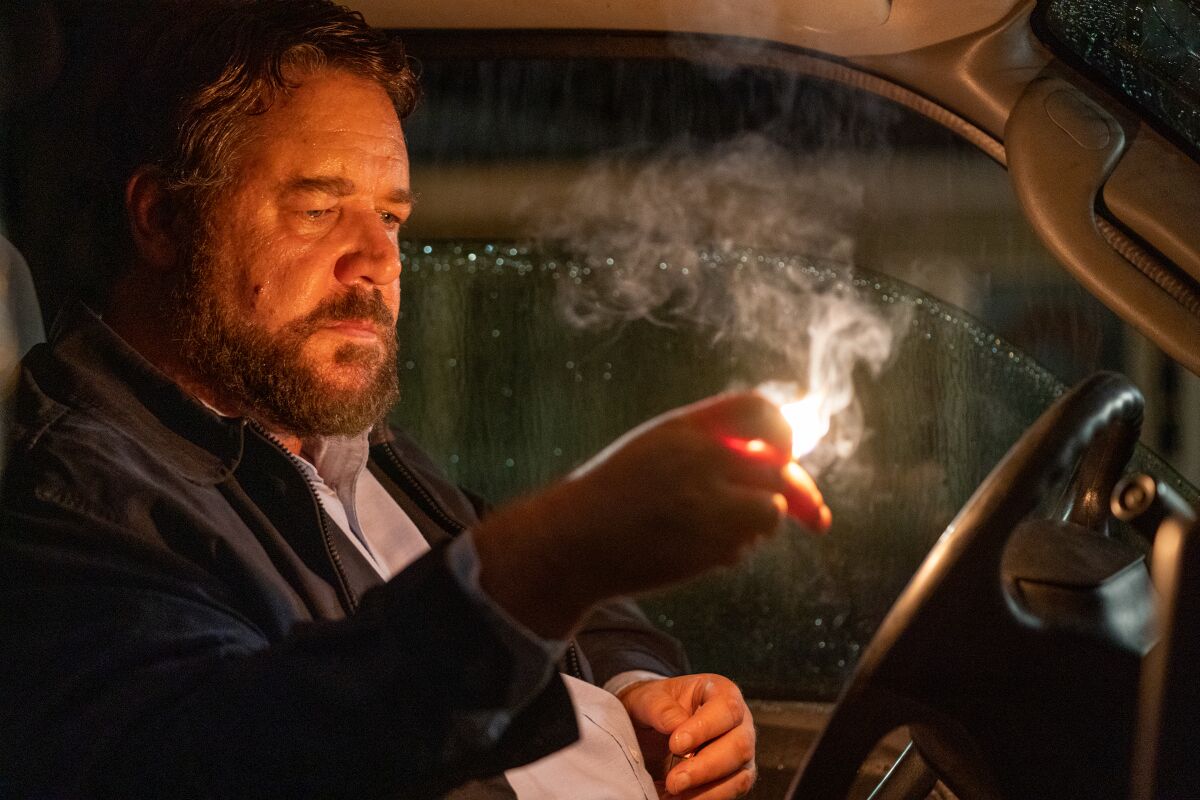 Russell Crowe in "Unhinged," the first release from distributor Solstice Studios.