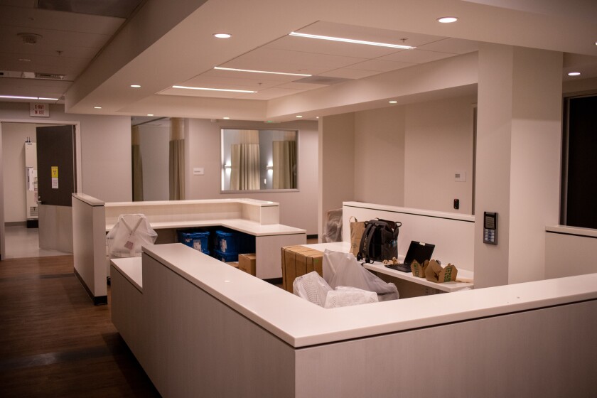 The Kings plan to hold a ribbon cutting for the USC Keck outpatient clinic in September.
