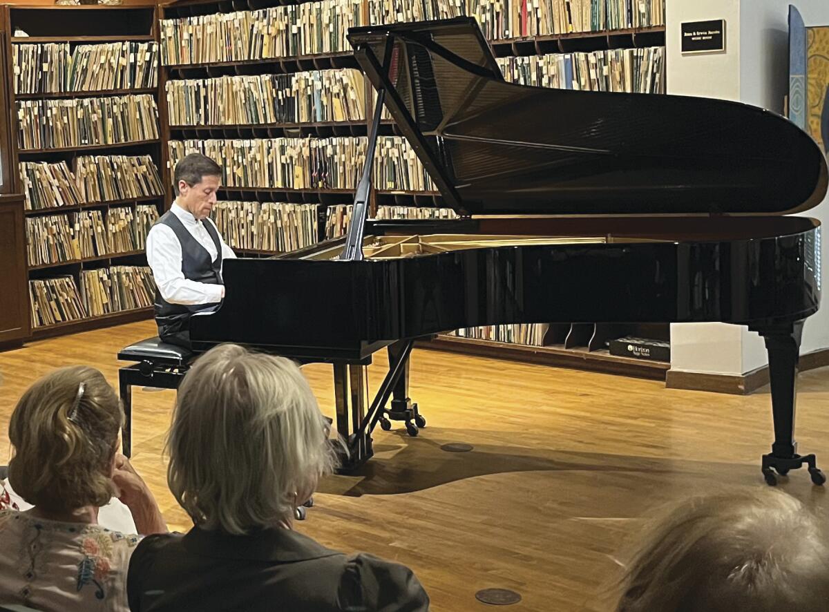 The Athenaeum Music & Arts Library in La Jolla will present its annual summer festival with Gustavo Romero beginning July 2.