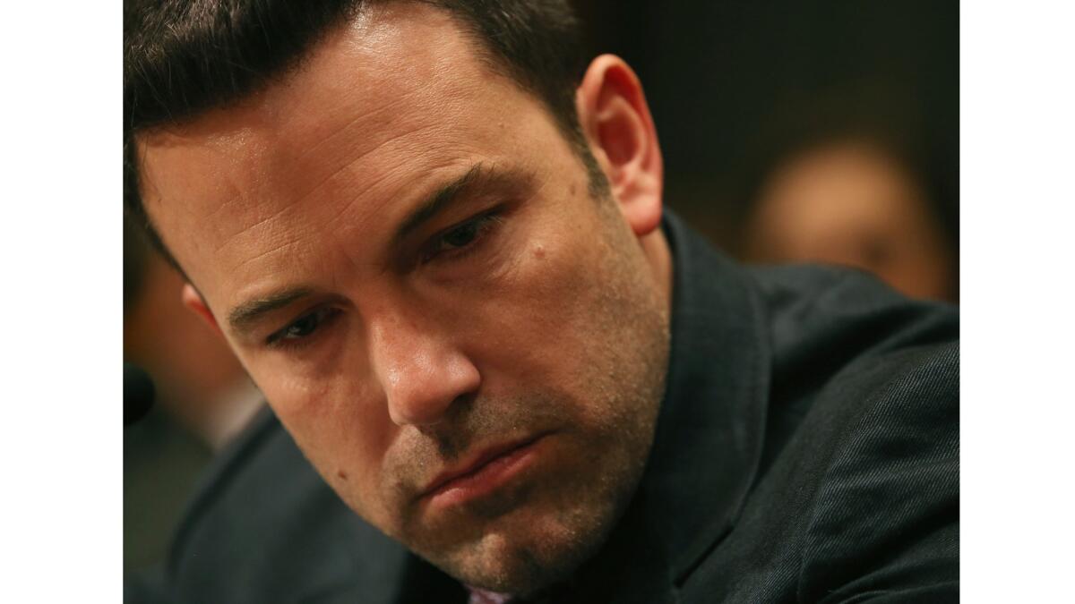 "I didn't want any television show about my family to include a guy who owned slaves," Ben Affleck said Tuesday on Facebook. "I was embarrassed."