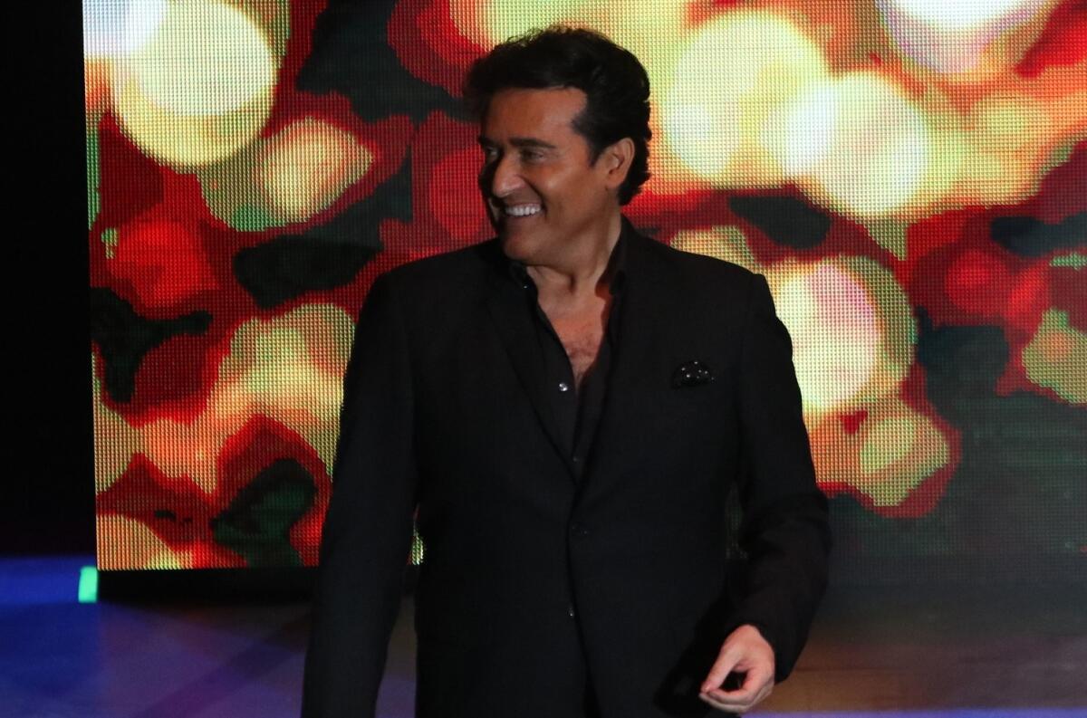 El cantante Carlos Marín en una imagen de archivo.