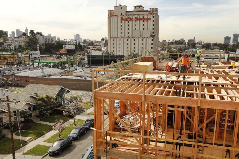 PATH (People Assisting The Homeless) Metro Villas Phase 2 under construction in 2019 with Proposition HHH funding.