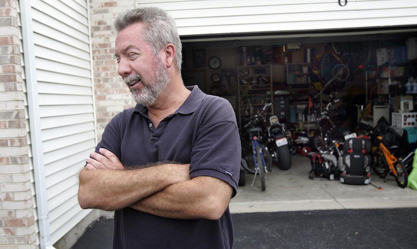 Drew Peterson at home