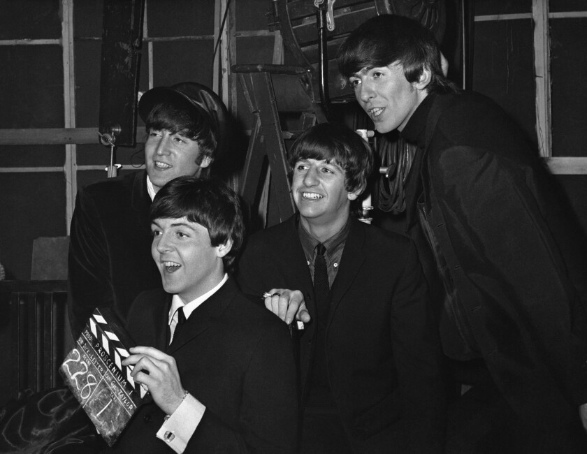 Beatles Movie A Hard Day S Night Headed Back To Theaters Los Angeles Times