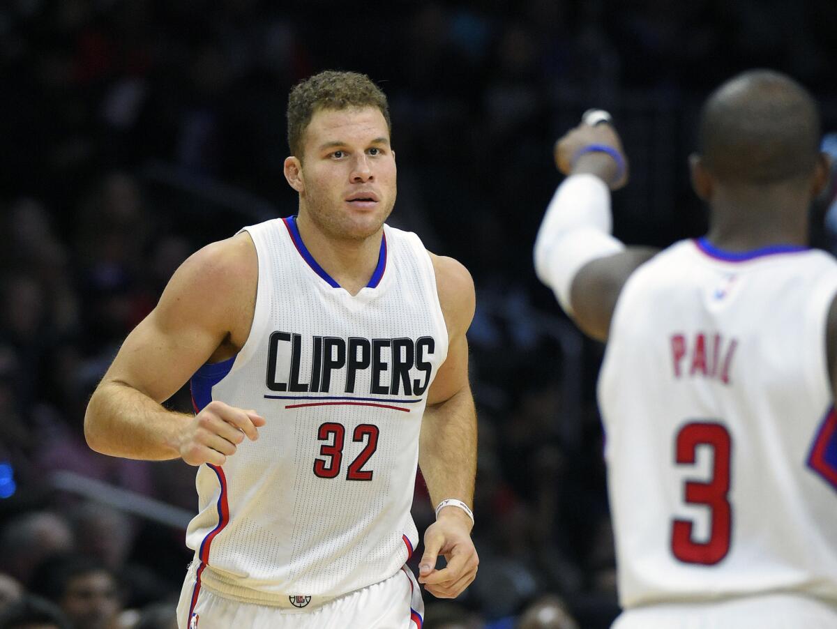The Clippers announced Tuesday Blake Griffin will serve a four-game suspension after his recovery from a broken hand for his role in an altercation with a team staff member.