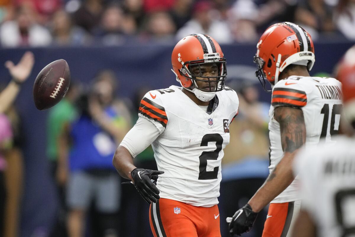 Browns without WR Amari Cooper, kicker and punter as they try to clinch playoff berth against Jets - The San Diego Union-Tribune
