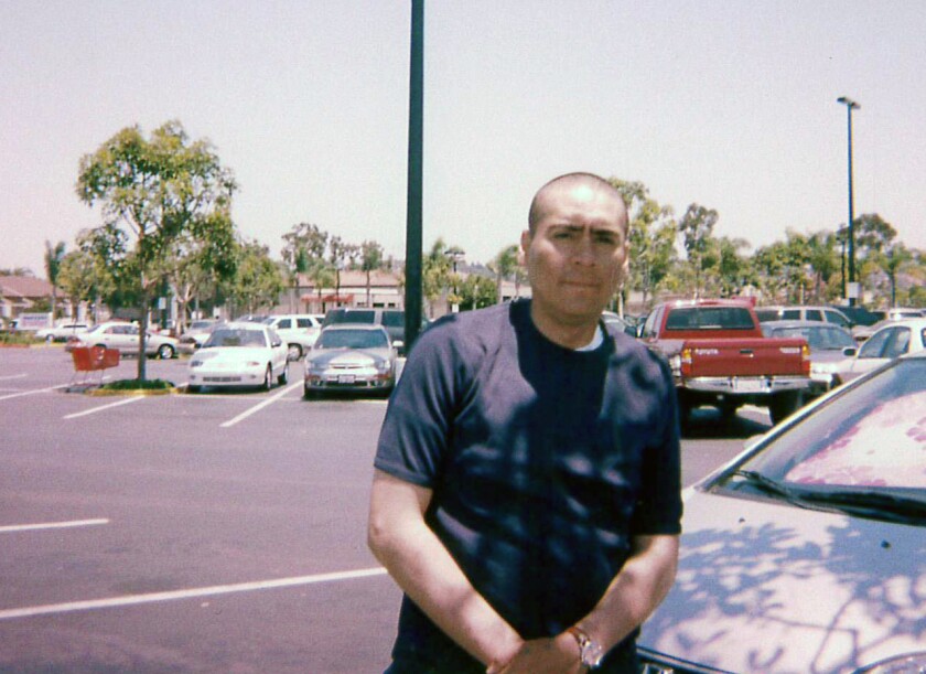 Undated photo of Ruben Nunez, who died in August 2015 at the San Diego Central Jail of a psychiatric condition known as psychogenic water intoxication.