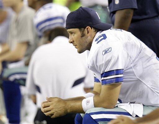 No Jessica, no TO but still INTs for Romo - The San Diego Union