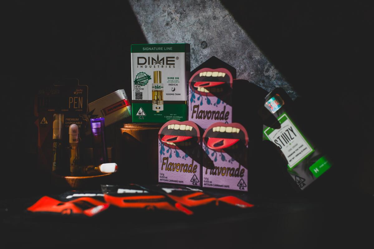 Cannabis vape cartridge boxes