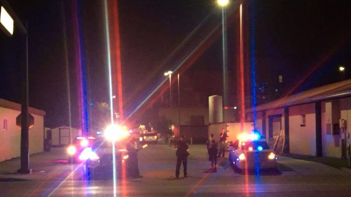 Two Kissimmee, Fla., police officers were shot Friday night.