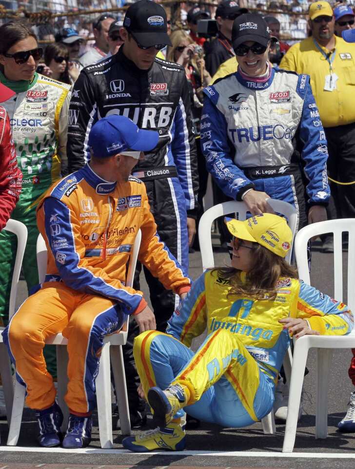 Ana Beatriz, Charlie Kimball, Bryan Clauson, Katherine Legge