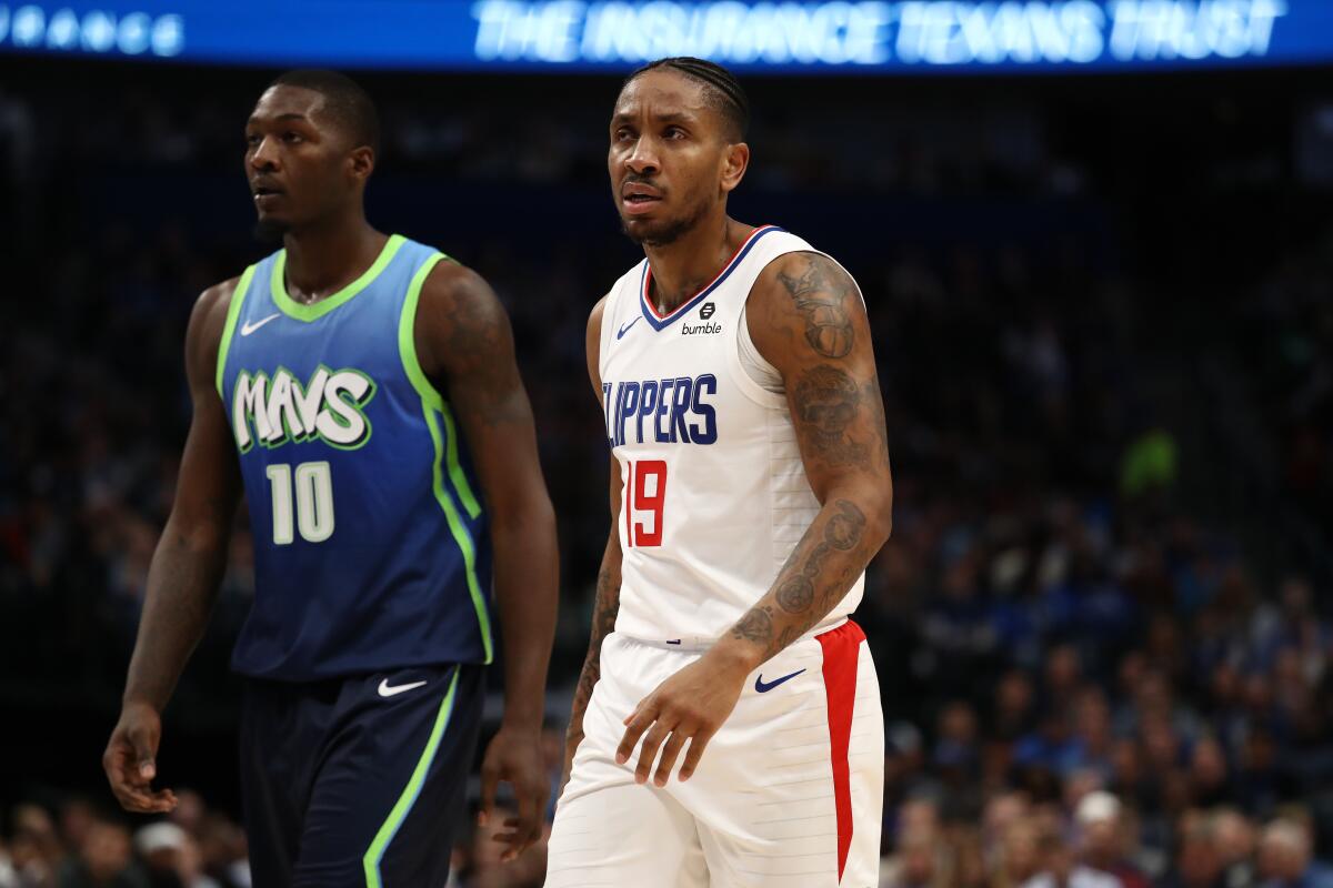 Clippers guard Rodney McGruder (19)