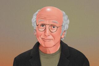 Larry David Illustration for Who's Counting Envelope 06-18-2024 Illustration by Natalia Agatte For The Times